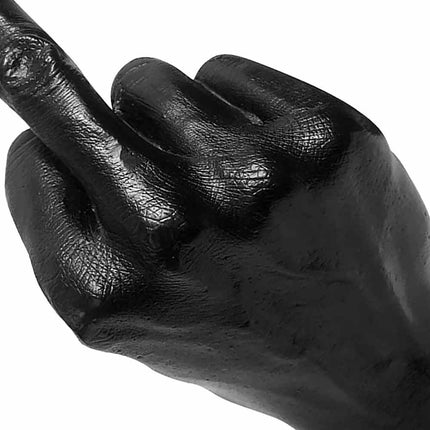 Fun Resin Middle Finger Statue Ornament for Home Office Desk Decor