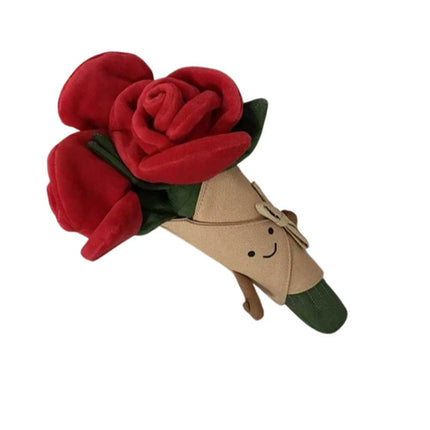 Amuseable Rose Bouquet Soft Doll, 30cm Cuddle Toy