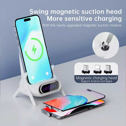 15W Fast Wireless Charger Stand Dock for iPhone Samsung & Android Phones