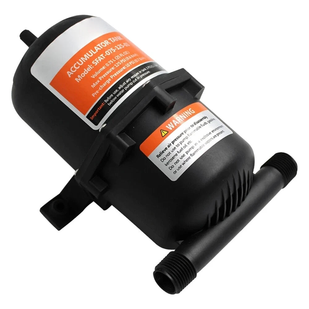 0.75L Marine/RV Water Pressure Pump Accumulator Tank - 125 PSI