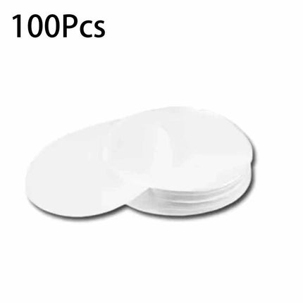 100 Pcs 12cm Non Stick Wax Paper Rounds for Hamburger Patty, Burger Discs