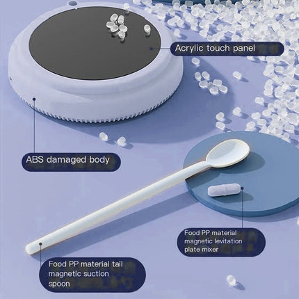 Upgraded Magnetic Stirrer Plate with Stir Bar – Compact Lab Mixer