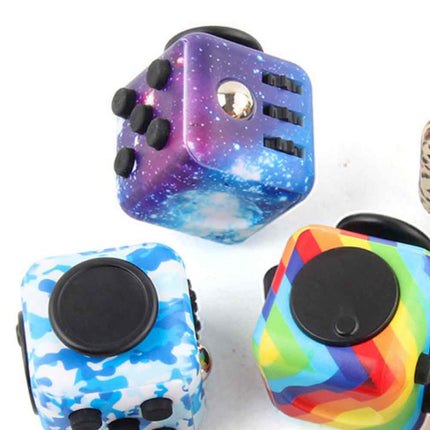 Fidget Cube & Spinner Stress Relief Toy for Anxiety ADHD Adult Kids