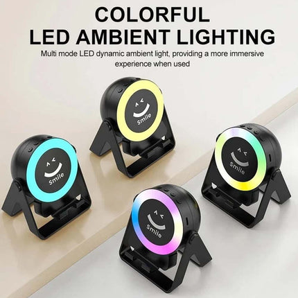4-in-1 Wireless Induction Bluetooth Speaker Rechargeable with Bracket