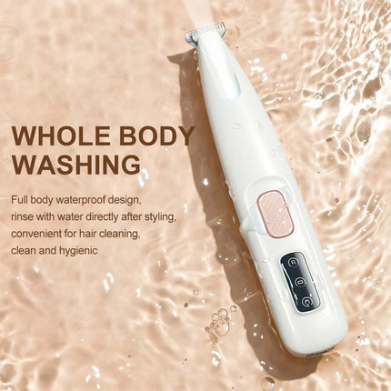 Cordless Professional Pet Clippers – Low Noise Dog Hair Shaver & Grooming Trimmer with Adjustable Blade Kit