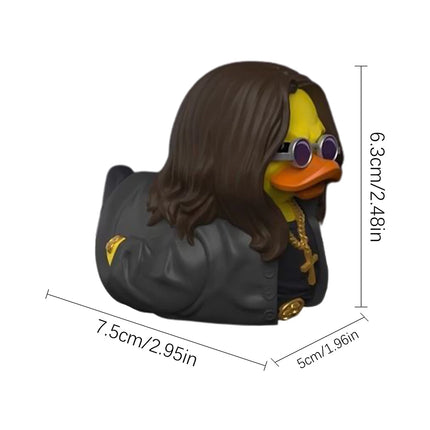 Resin Duck Statue Collectible Figure for Car JEEP 7.5cm