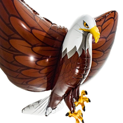 2Pcs 3D Eagle Hawk Balloon Zoo Birthday Party Decoration Self Seal