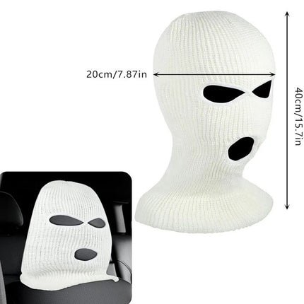 Car seat headgear mask, personalized and funny costume hat