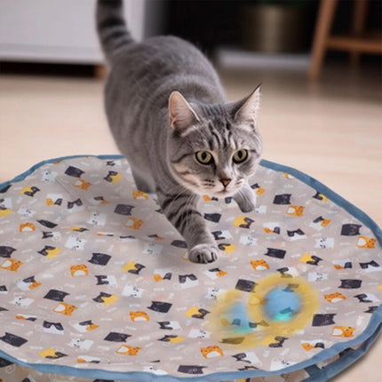 Interactive Chirping Hide & Seek Ball for Smart Cats
