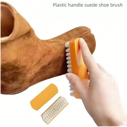 1/2Pack Suede Cleaner Brush – Shoe Care Restorer for Boots & Shoes