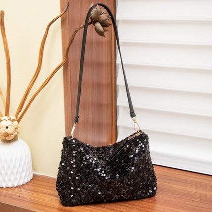 Sequin Evening Bag Clutch & Shoulder Purse for Women
