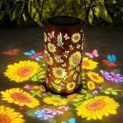 Solar Waterproof Hanging Lantern for Garden Patio Yard