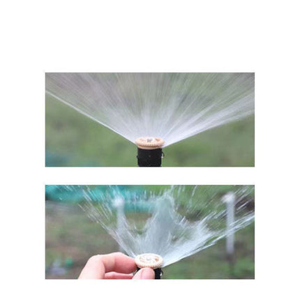 Adjustable Garden Watering Kit with Spike & Mist Nozzles for Lawn & Plants