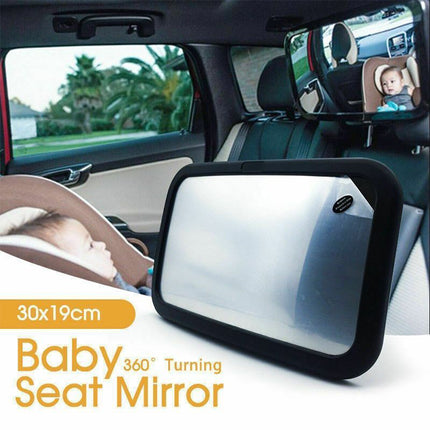 Wide-Angle Baby Car Seat Mirror – Safely Monitor Rear-Facing Infant & Toddler