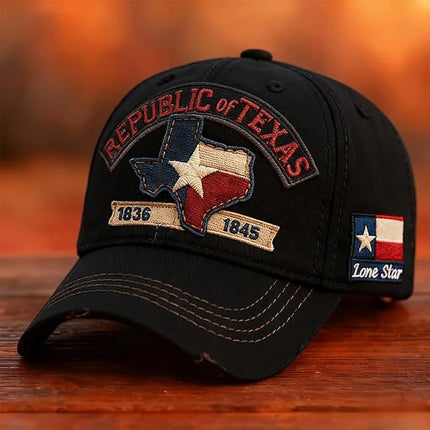 Lone Star Texas Republic Baseball Cap 1836-1845 Unisex Hat