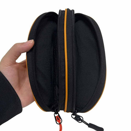 Double Layer Sunglasses Case Waterproof Portable Travel Glasses Organizer Bag
