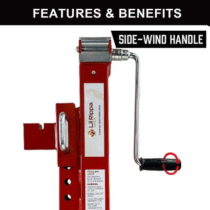 2000KG Heavy Duty Trailer Stabilizer Leg - for Boats, Caravans & Jet Skis | ASS Brand