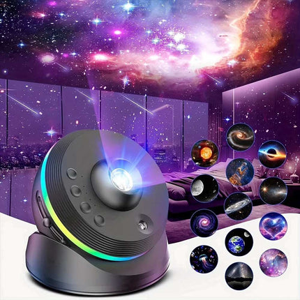 13-in-1 Planetarium Galaxy Projector LED Space Mood Lamp for Kids & Adults