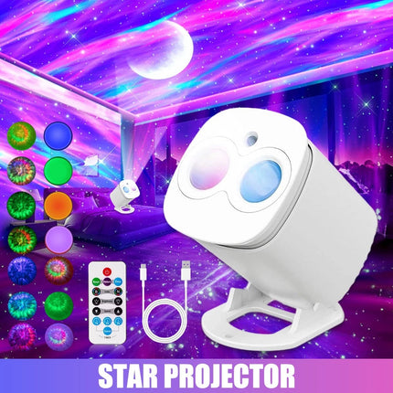 Smart Nebula Galaxy Projector Starry LED Night Light for Ceiling & Wall