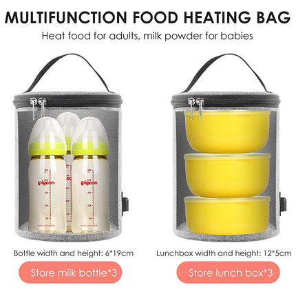 12V Car Bottle Warmer: Portable Baby Milk Heater with Adjustable 40-60℃ Constant Temperature for On-the-Go Feeding