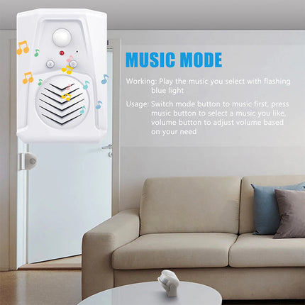 Mini Motion Sensor MP3 Audio Player with Welcome Sound & Loud Speaker