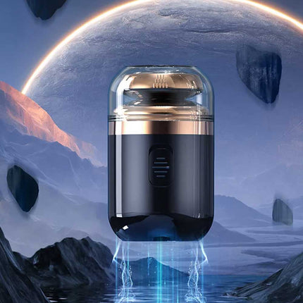 2 in 1 Mini Electric Shaver & Trimmer Portable Men's Razor Nose & Beard USB Rechargeable