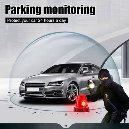 Dual Channel Dash Cam | Front and Rear Recorder with G-Sensor & 1080P Full HD