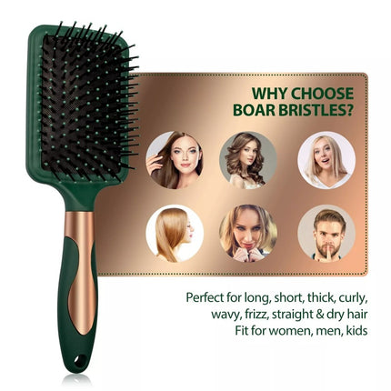 Professional 4x Hair Brush Set – Salon Massage & Detangling Combo