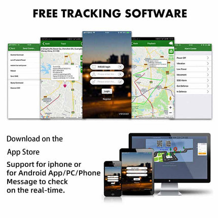 4G LTE Real-Time GPS Tracker for Cars – Magnetic, Waterproof, No Monthly Fee & Anti-Theft Alarm