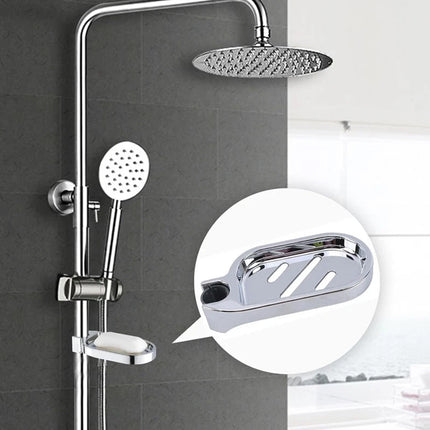 24mm Clip-on Soap Dish Tray Holder for Shower Slide Bar