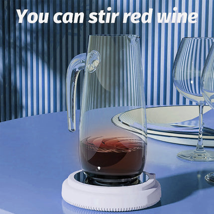 Upgraded Magnetic Stirrer Plate with Stir Bar – Compact Lab Mixer