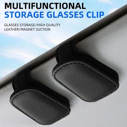 Universal Car Sun Visor Glasses Clip Holder Organizer for Cars Trucks