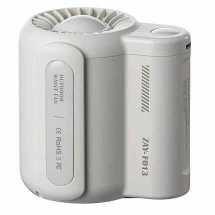 Wearable Cooling Fan - Rechargeable, 360° Airflow for Office, Sports & Travel