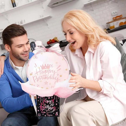 Fun Pull Money Balloon Box – Birthday Surprise Gift Set