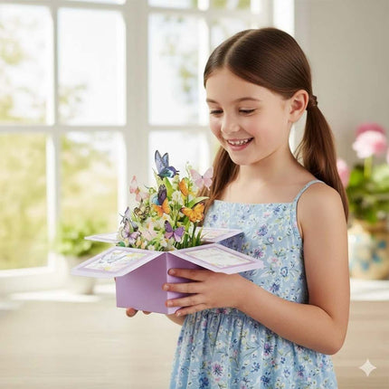 3D Pop Up Birthday Card for Her – Mum, Daughter, Wife, Niece