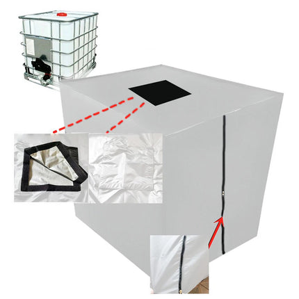 Heavy Duty Waterproof IBC Cover for 1000L Tank, UV Protection