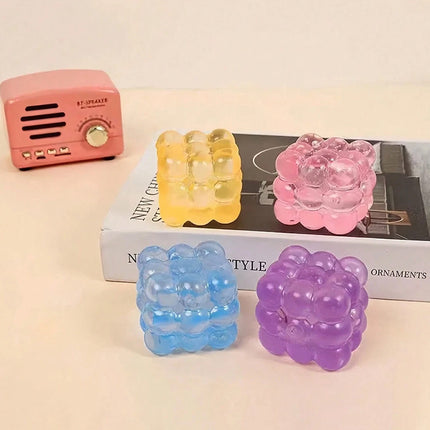 Slow Rebound Squeeze Cube Malt Squishy Stress Relief Novelty Toy