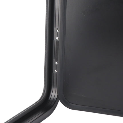 UV-Resistant RV Storage Hatch Door with Lock - Waterproof, Square/Rectangle Design with Rounded Corners