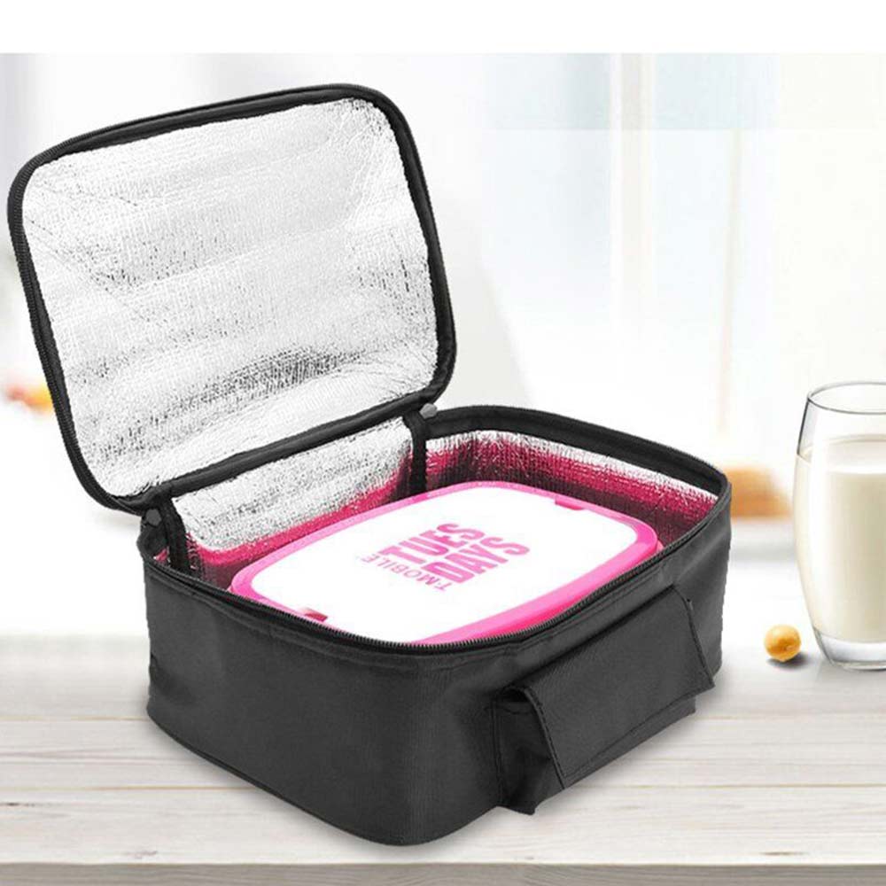 12V Portable Electric Lunch Box: 3-in-1 Car Food Warmer & Heated Meal Container for Home, Office, & Travel