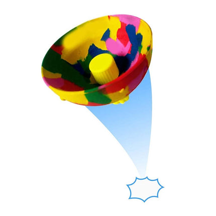 Hip Hop Popping Toys for Kids, Bounce Rubber Bowls, Stocking Filler Novelty