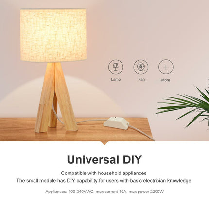 Smart WiFi Switch 10A, Universal DIY Module for Light & Devices