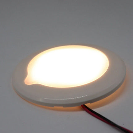Round Dimmer LED Spot Light, 12V-24V Touch Downlight for RV, Caravan, Camper, and Boat Interior