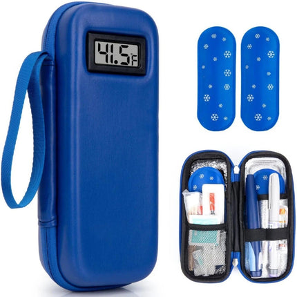 Waterproof Insulated Medicine Bag for Diabetics, Cooler Travel Organizer