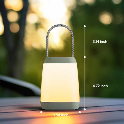2 Pack LED Camping Lantern 3 Modes Battery Portable Bright Tent Light