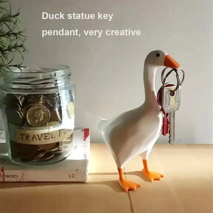 Magnetic Resin Goose Key Holder | Cute Home Decor & Housewarming Gift