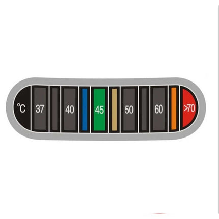 Temperature Strips Sticker for Coffee Latte Art Milk Jug (No Cup)