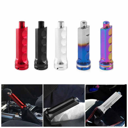Universal Aluminum Alloy Car Handbrake Cover | Anti-Slip Grip Sleeve for Easy Installation & Style Upgrade