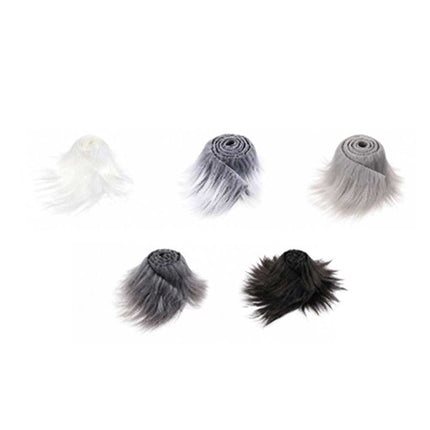 Therian Mask Kit with Wool Strip Faux Cat Mask DIY Paint for Cosplay