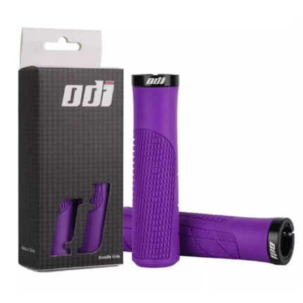 Rubber Anti-Slip Shockproof MTB Bike Grips for 22.2mm Lock-On Handles
