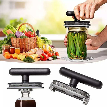 Easy-Grip Jar Opener Effortless Lid Removal for Weak Hands Arthritis